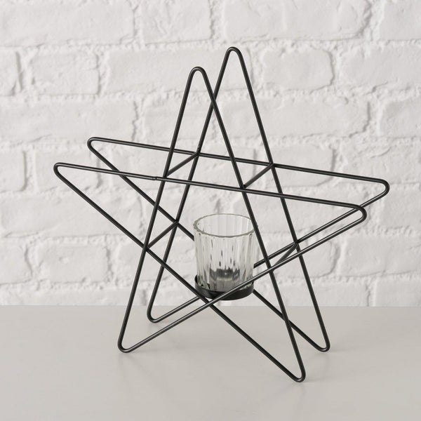 Boltze home windlicht ster 29,5x27,5cm