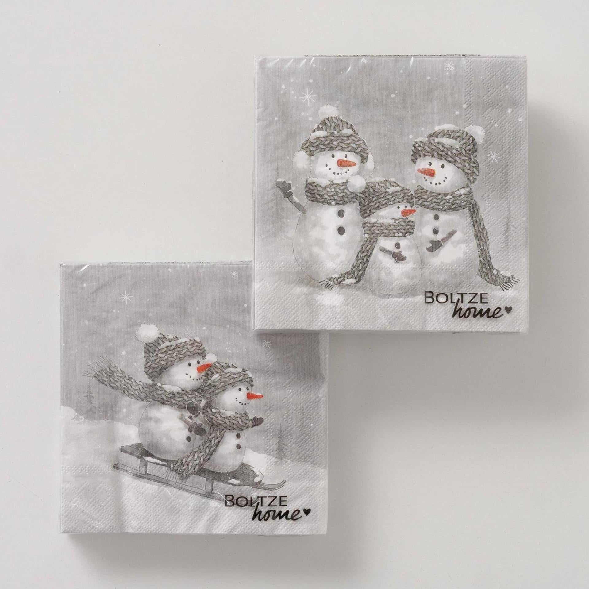 Boltze home servetten frosty pak a 20