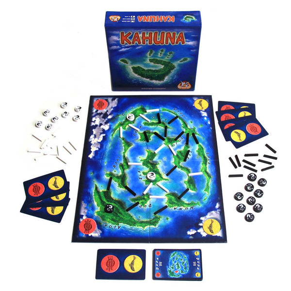 White Goblin Games - Kahuna - 2-player game - 2 players - tactical game - 30 minutes - from 10 years