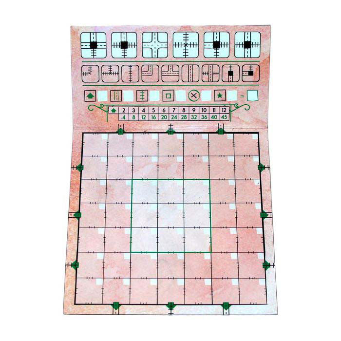White goblin games - railroad ink (vuurrode versie) - dobbelspel - 1 tot 6 spelers - roll write - puzzelspel - voor de hele familie