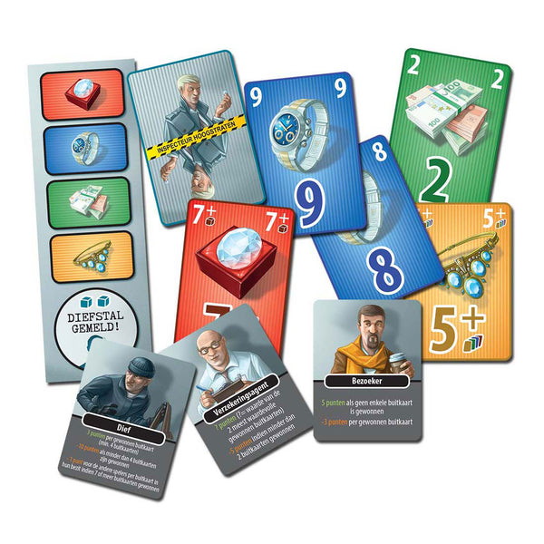 White Goblin Games Inspector Hoogstraten: Diamond Exchange - Card Game