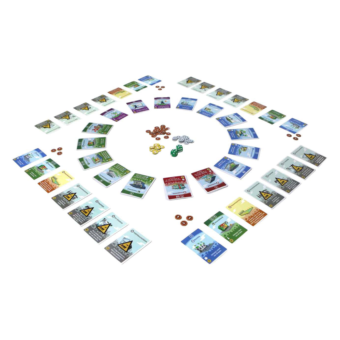 White goblin games machi koro voetbal