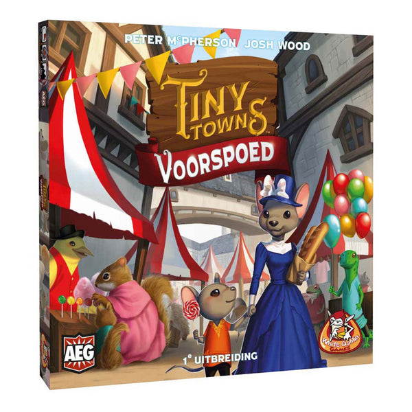 White Goblin Games Tiny Towns: Prosperity (1st expansion) board game (expansion, Dutch, 1 - 6 players, 30 - 60 minutes, from 10 years)