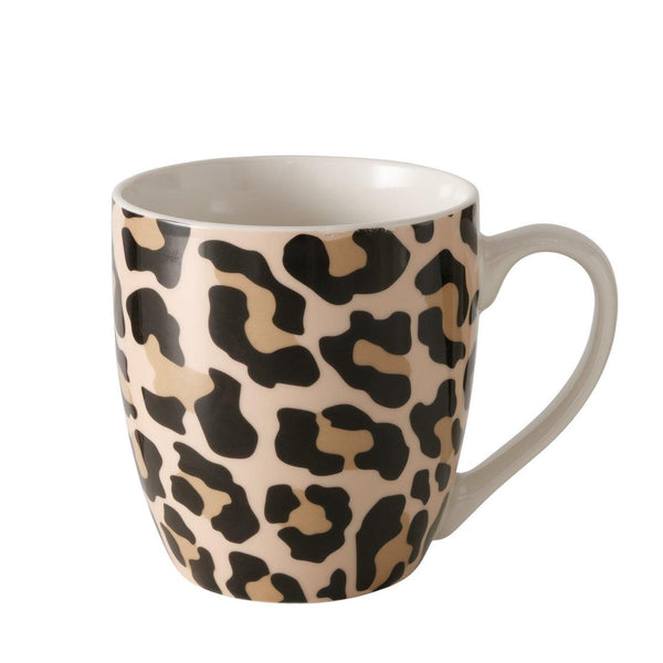 Boltze home jumbo-mok luipaard 400ml