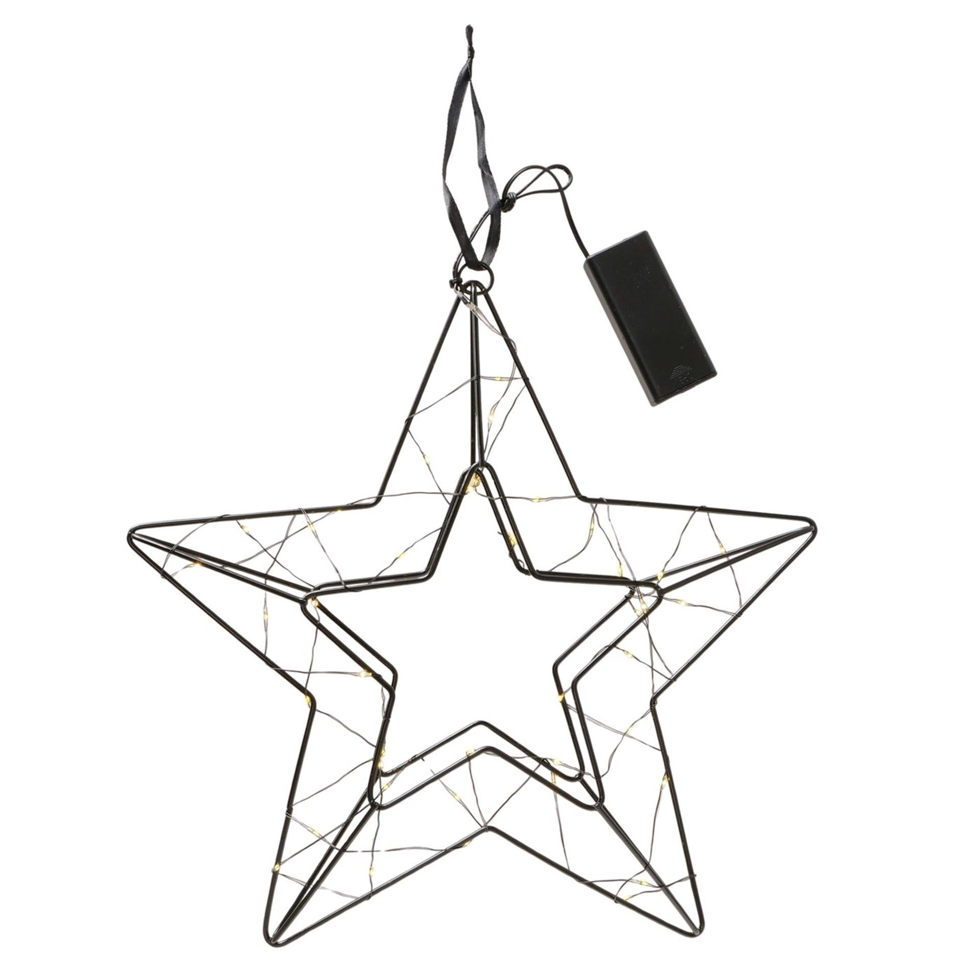 Boltze home hanger ster 29,5x30cm led