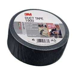Duct tape scotch zwart 50m