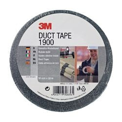 3m 1900 - duct tape - 50 mm x 50 m - zilver