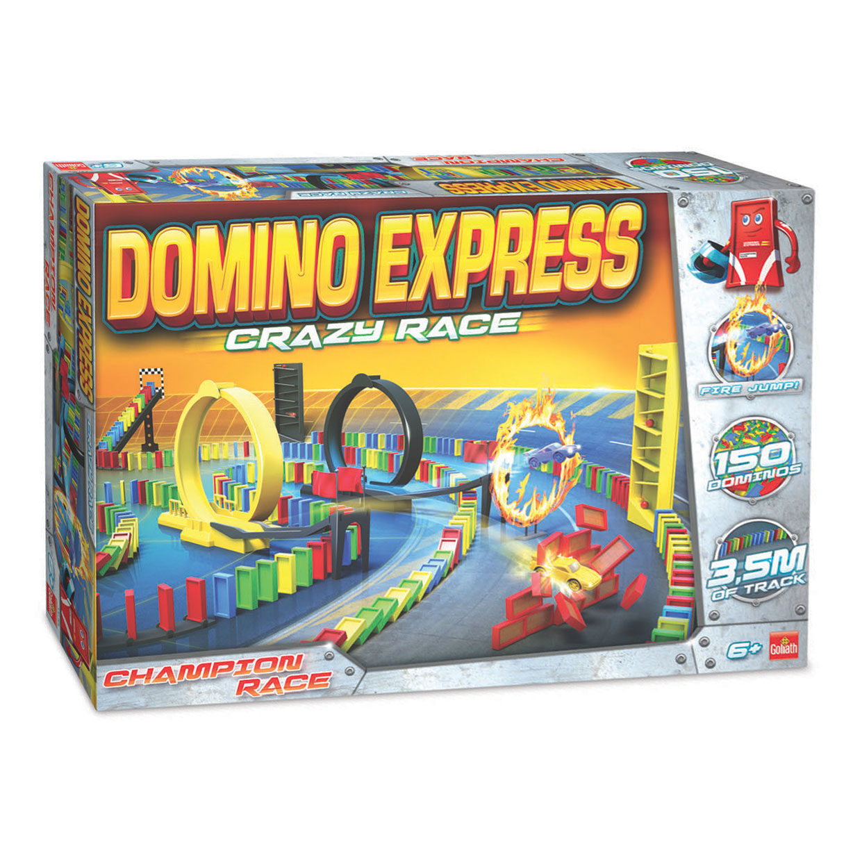 Domino Express gekke race