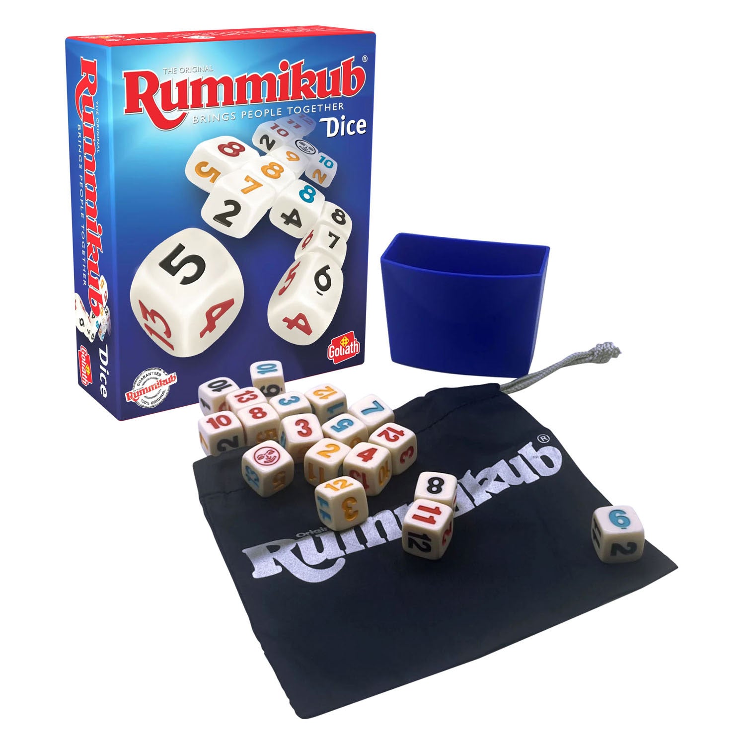Spel rummikub express dobbelstenen