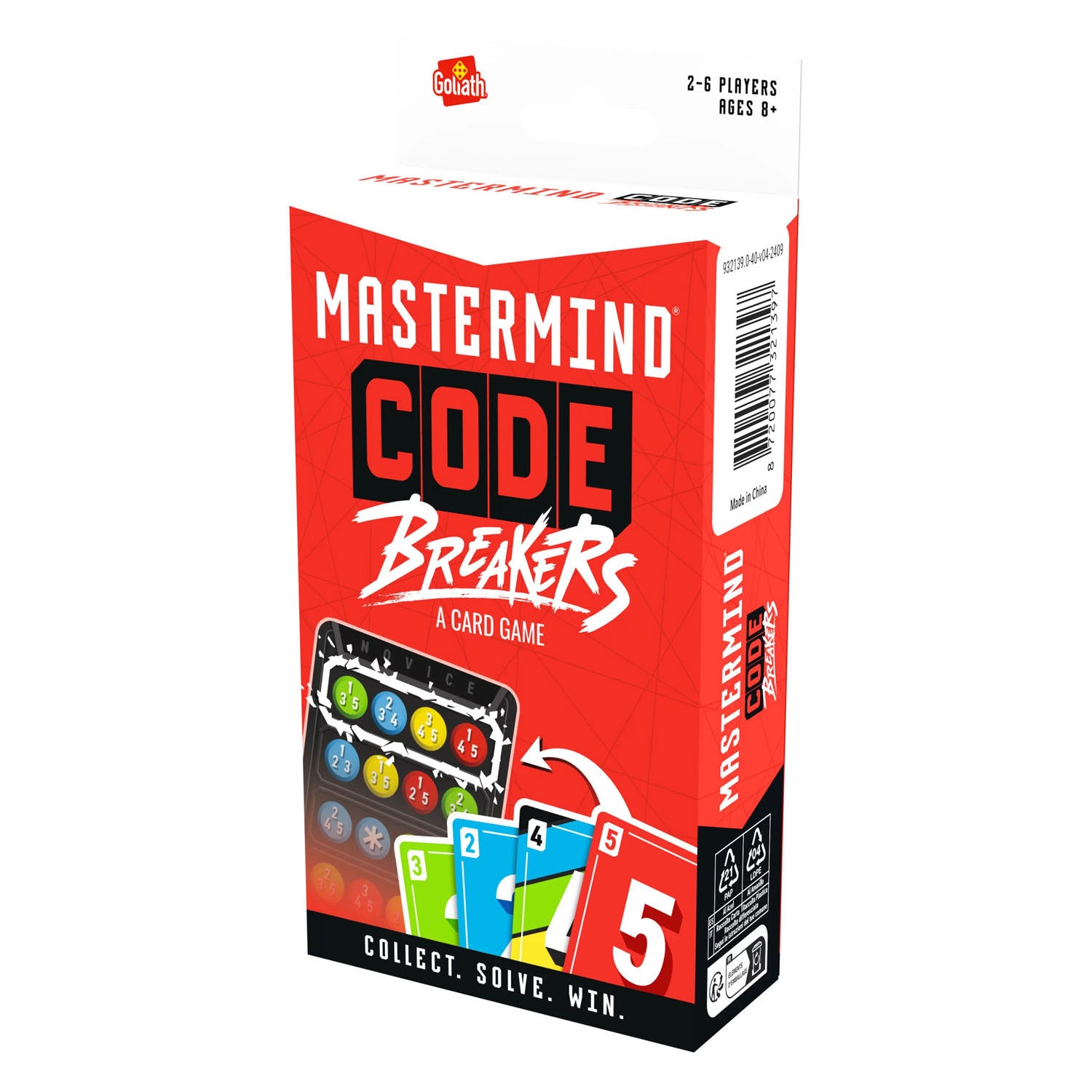 Goliath mastermind code breakers kaartspel