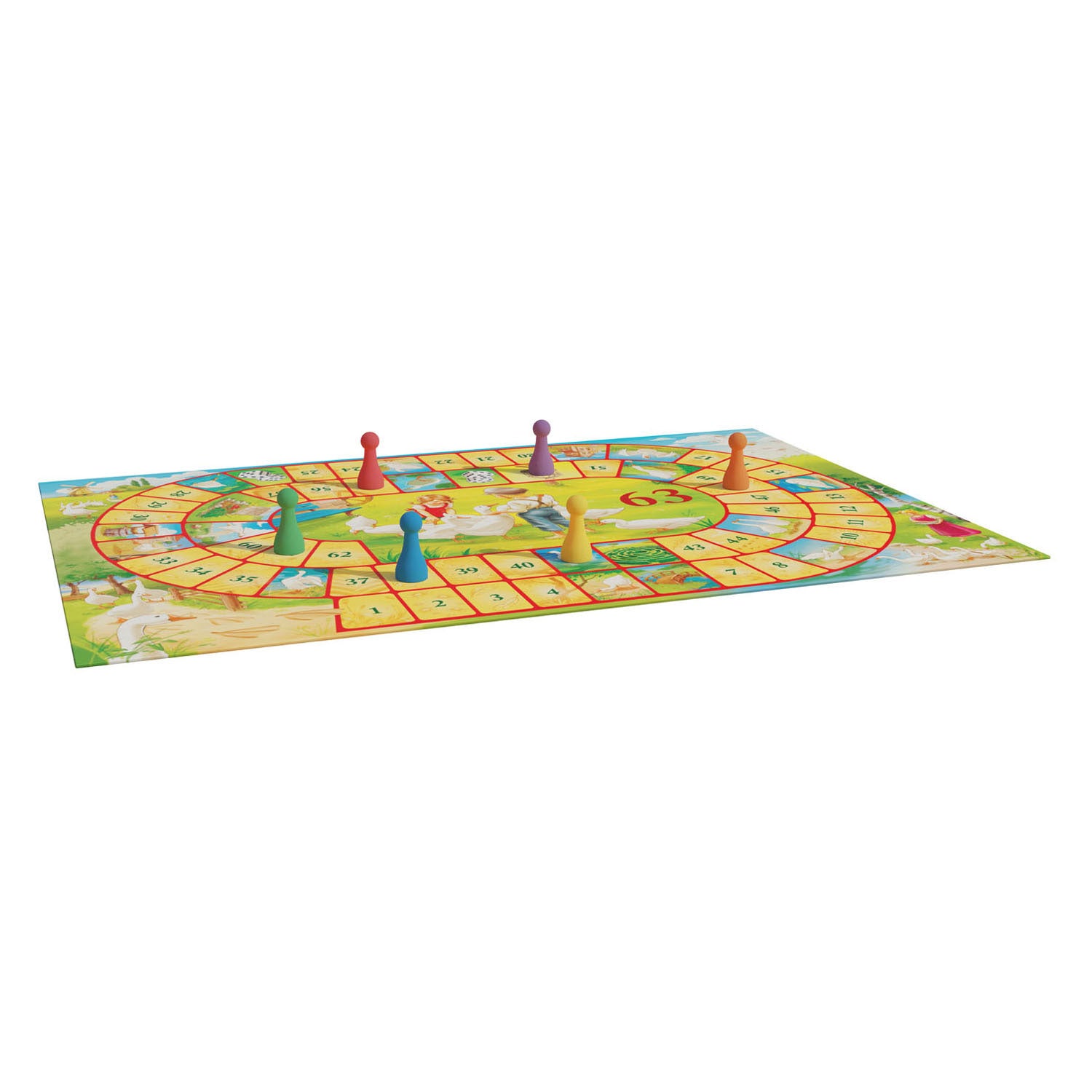 Goliath ganzenbord travel – bordspel – reisspel – hollandse gezelligheid