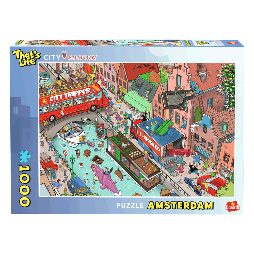 Goliath that's life city edition: amsterdam legpuzzel - 1000st.