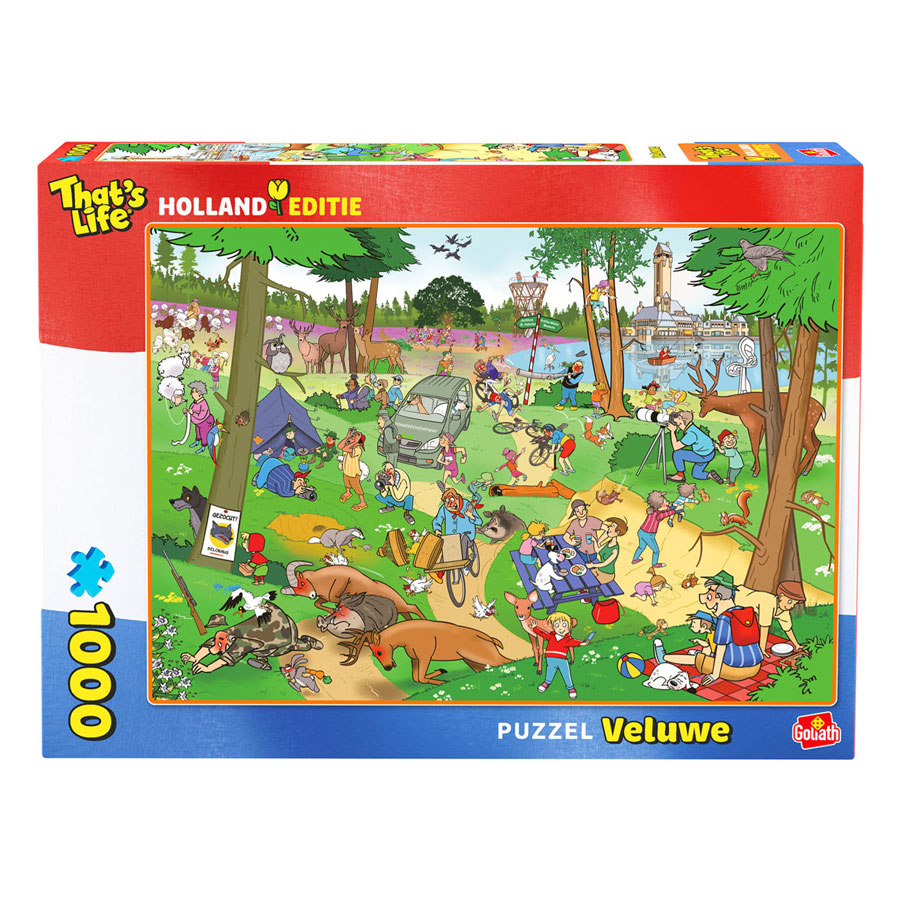 Goliath that's life hollandse editie: de veluwe legpuzzel - 1000st.