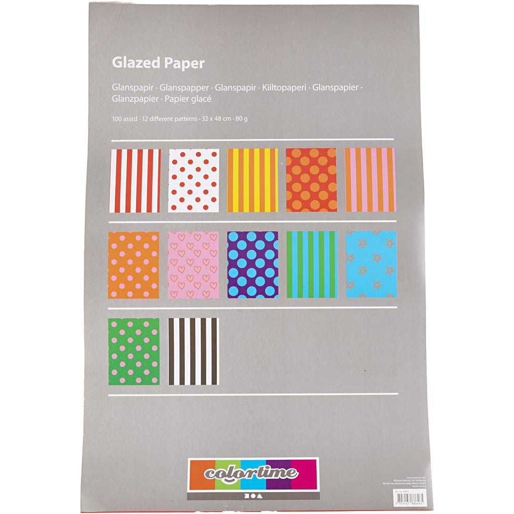 Https: www.cchobby.nl glanspapier-patroon-vel-32x48-cm-80-gr-diverse-kleuren-100-div-vellen-1-doos