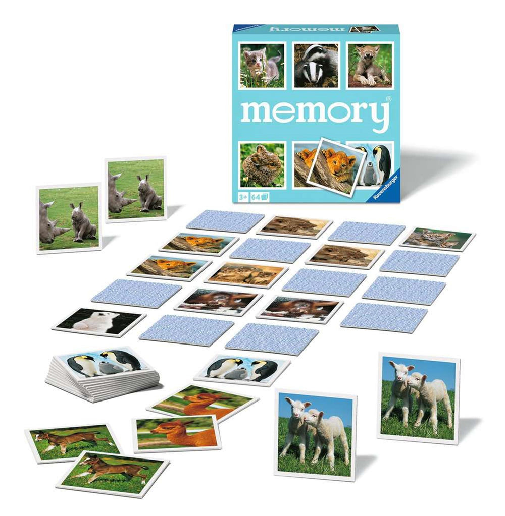 Ravensburger memory jonge dieren