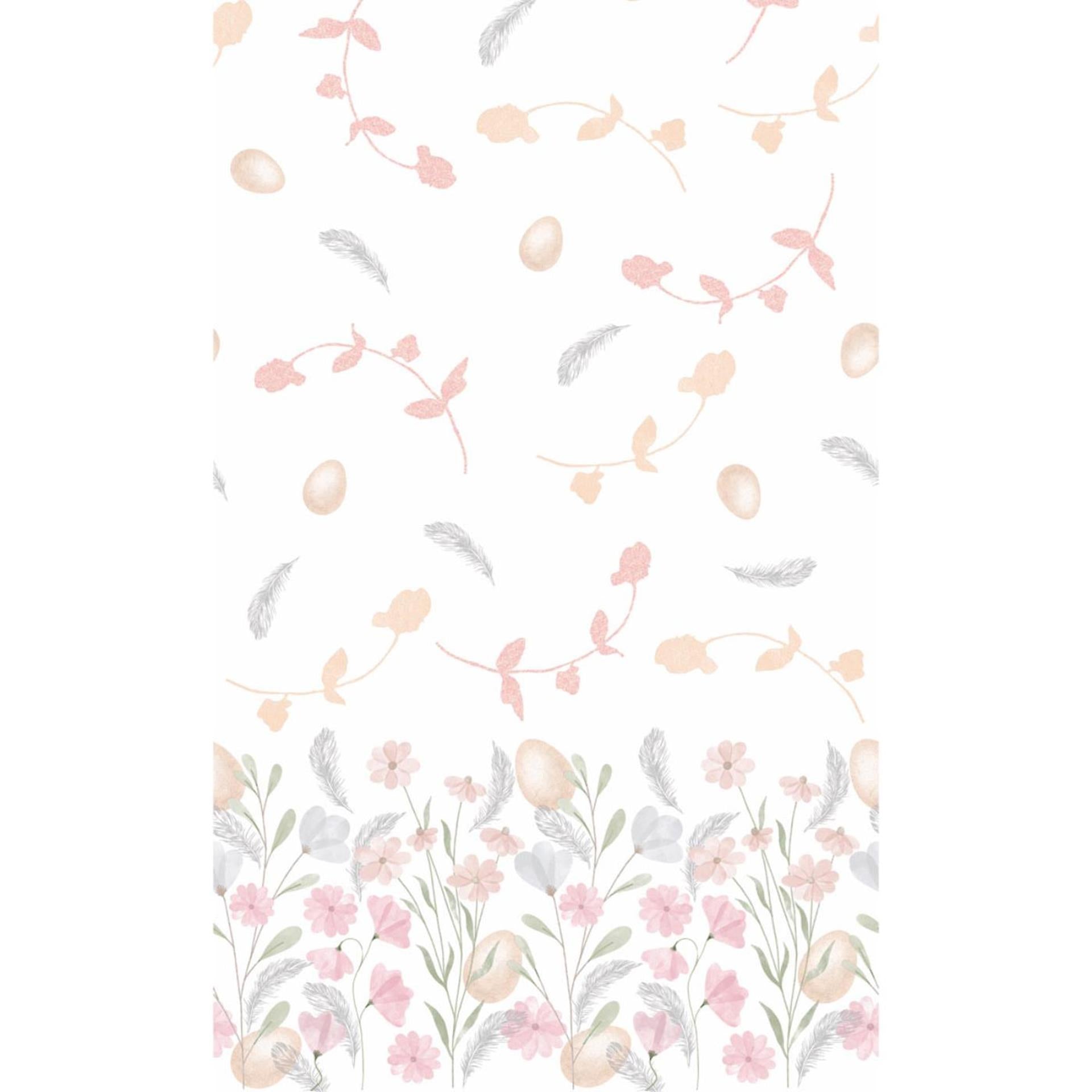 Duni tafellaken soft easter 138x220cm