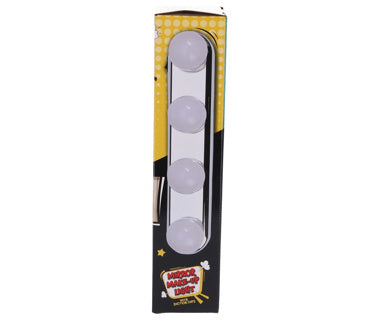 Spiegelverlichting 4 lampjes