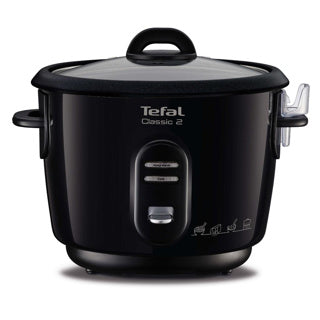 Tefal rijstkoker classic 2 zwart 6k