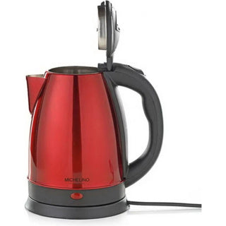 Michelino waterkoker 1,8l 1800w rood zwart