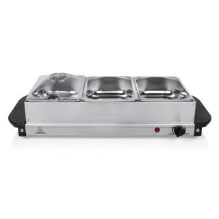 Tristar buffetwarmer 3x1,4l bp-6283