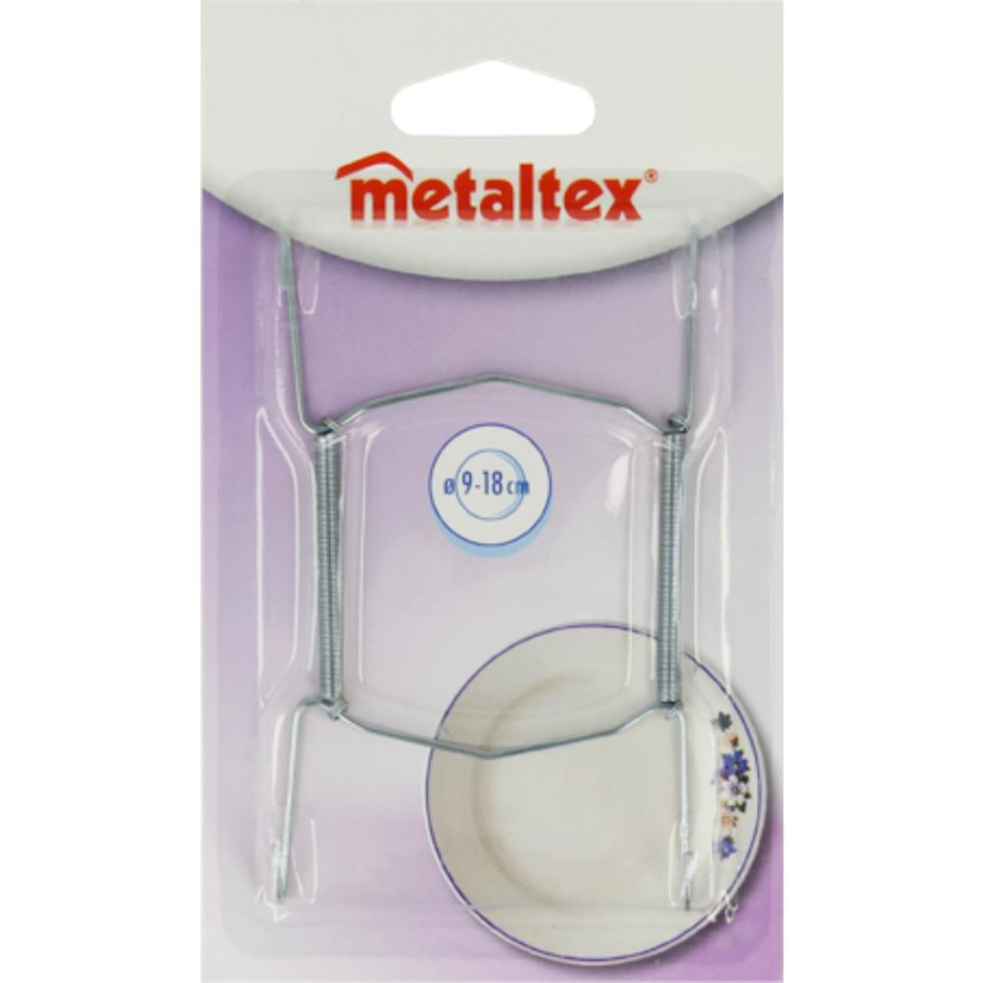 Metaltex tomado- bordenhouder 9-18cm zilver