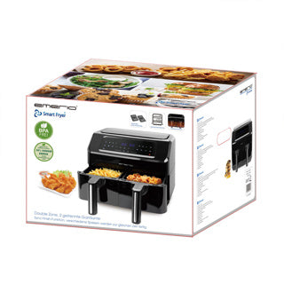 Emerio heteluchtfriteuse dubbel 2x3,6l af-130376.1