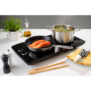 Inventum inductiekookplaat, 30 cm, zwart 1 fase