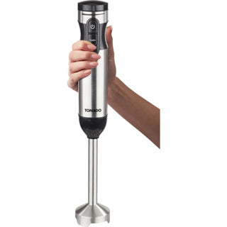 Tomado staafmixerset RVS zwart 1000w