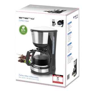 Emerio koffiezetapparaat 1,25 liter cme-122933