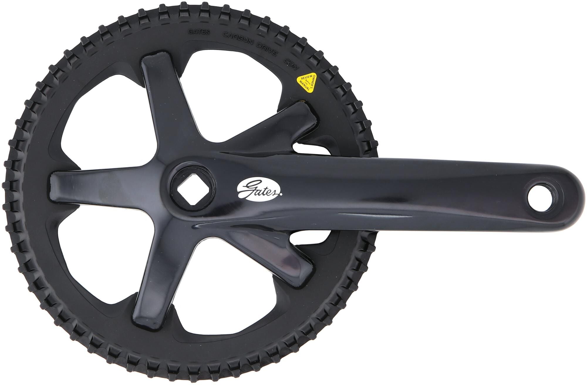 Gates s150 cdn jis 170 mm crankset crankstel 55 tands zwart