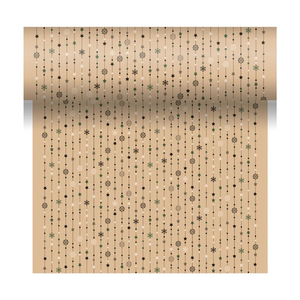 Duni 3-in1 natural yuletid 40x480cm