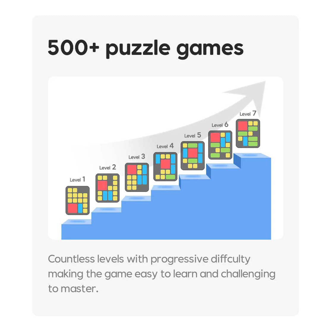 Giiker super slide puzzelspel - roze