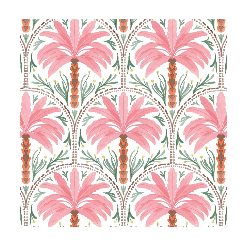 Duni servetten palm oasis 3-laags tissue 33x33cm