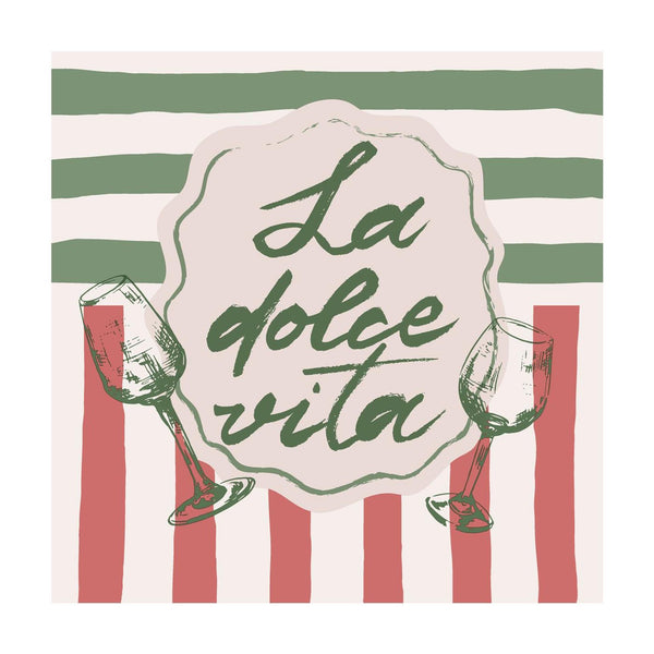 Duni servetten la dolce vita 3-laags tissue 33x33cm