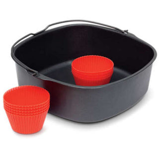 Philips airfryer xxl accessoire hd9956 00 bakset voor gezinssport