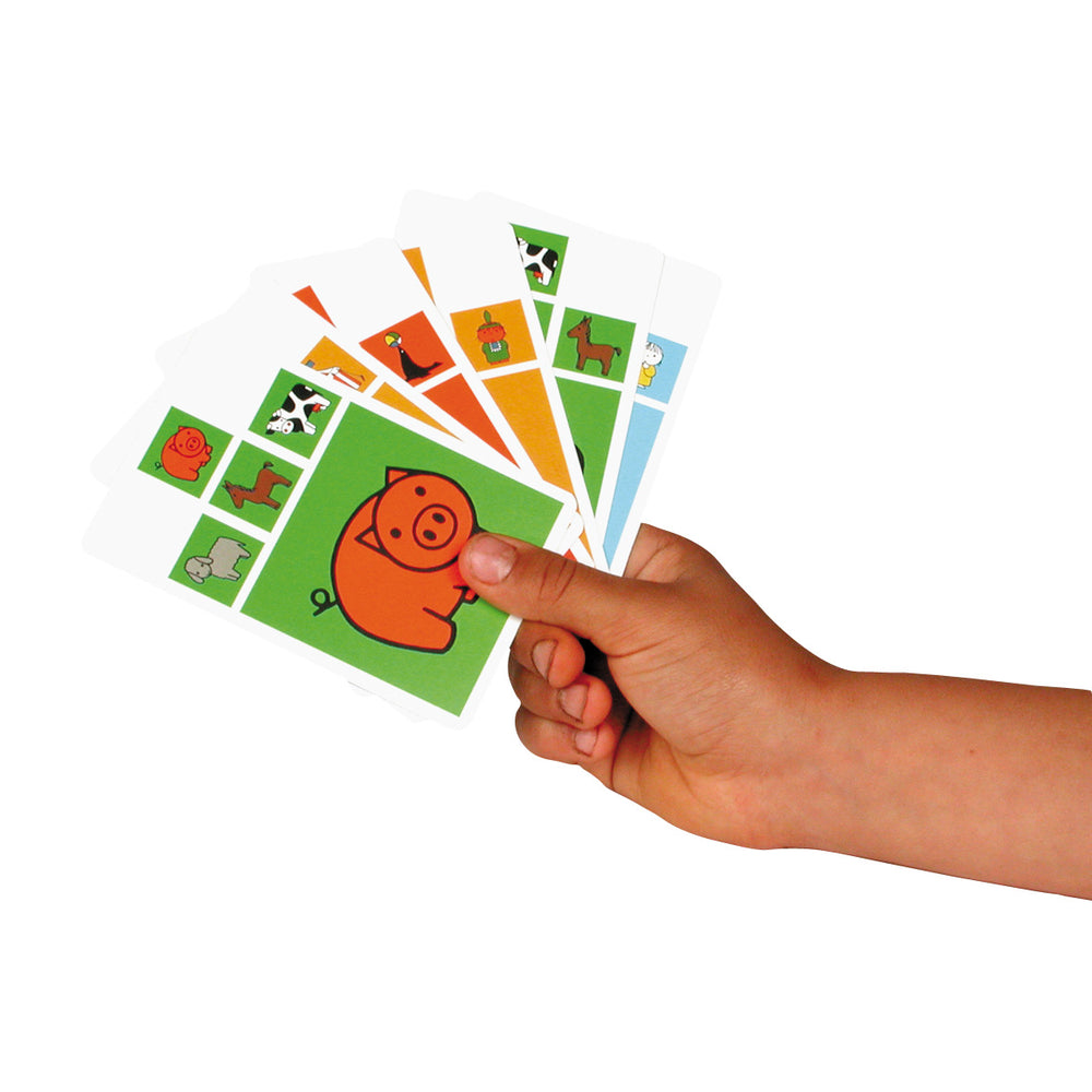 Ravensburger reuzenkwartet dick bruna - kaartspel | 2 stuks
