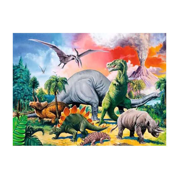 Ravensburger Among the Dinosaurs - XXL Puzzle 100 Pieces