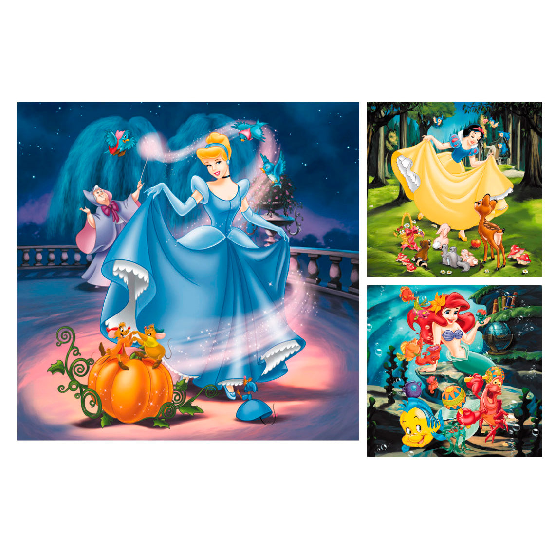 Ravensburger disney princess, 3x49st.