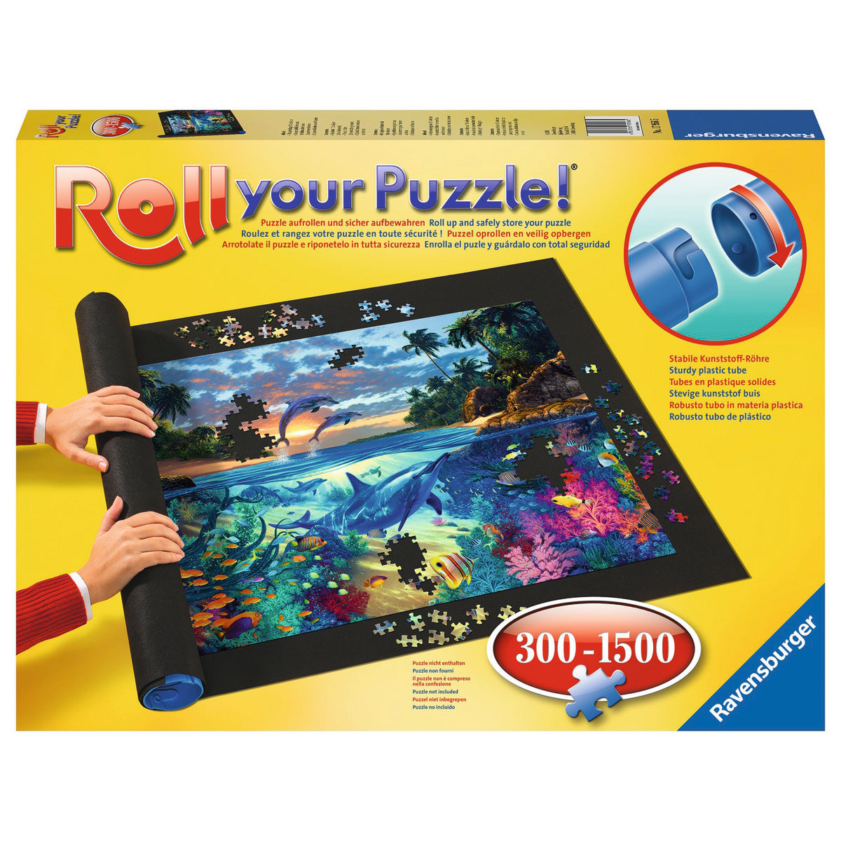 Ravensburger rolt je puzzel 300 - 1500st.