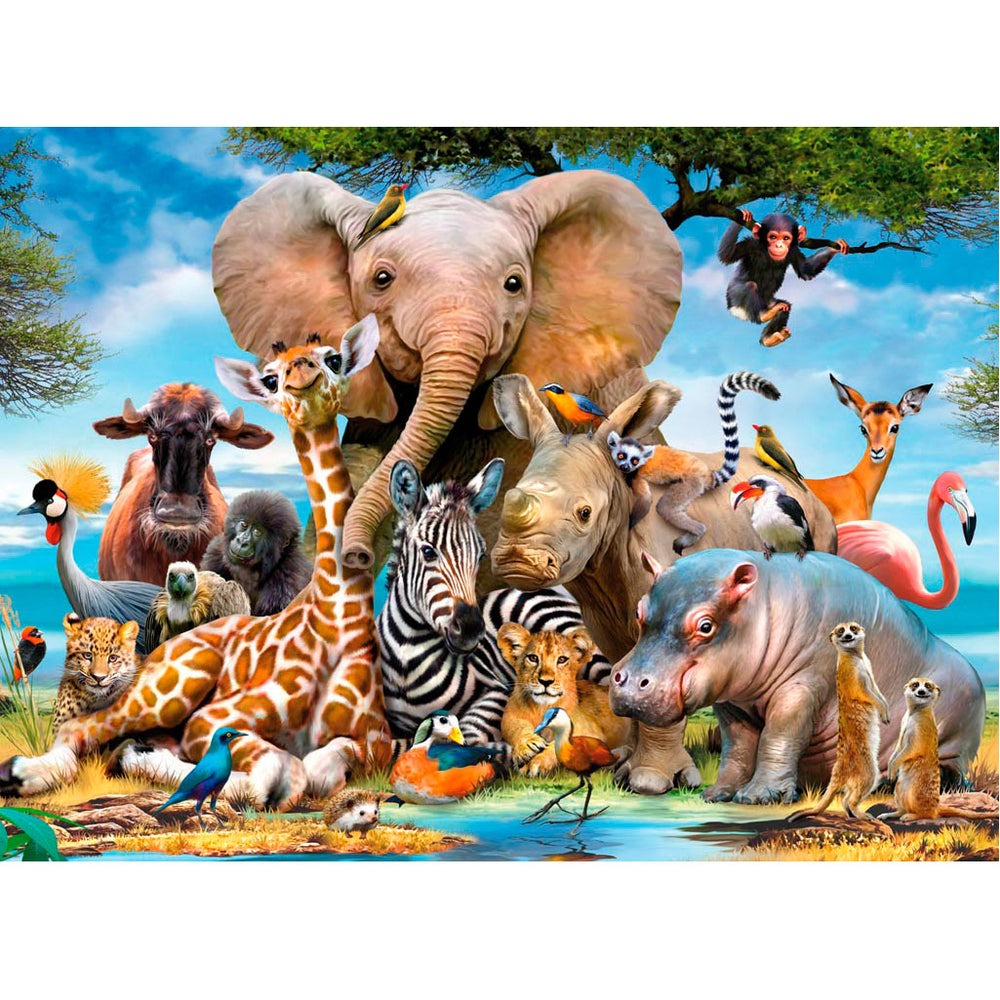 Ravensburger African Friends Puzzle - Jigsaw Puzzle - 300 pieces