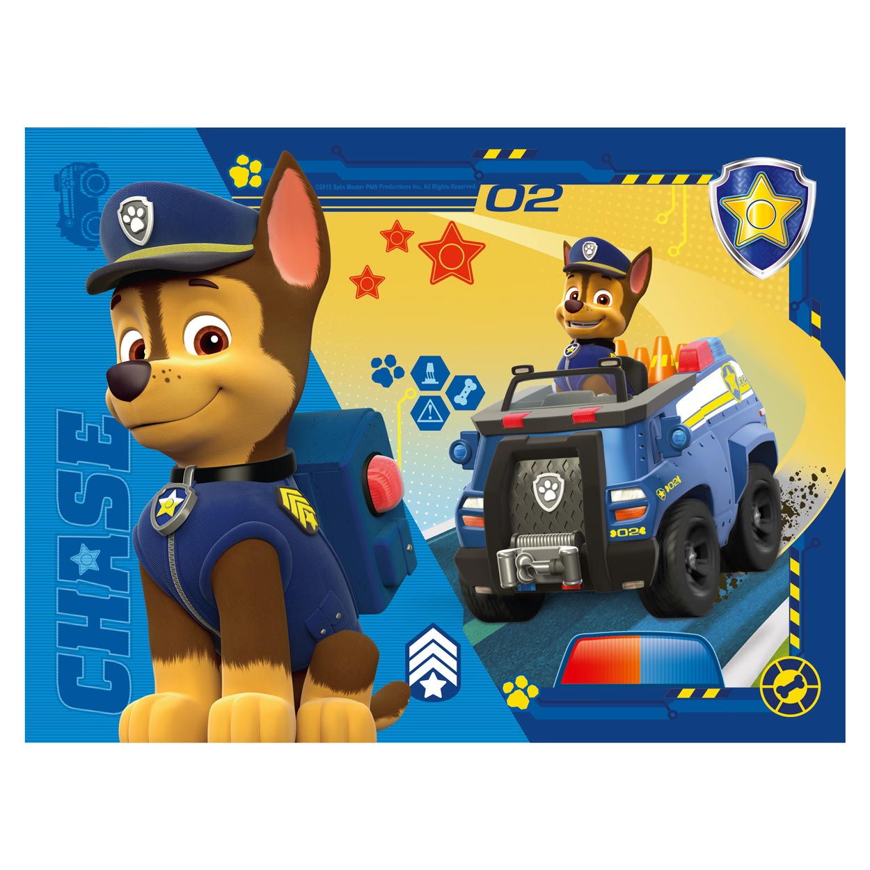 PAW Patrol Puzzel - Puppy's op Pad, 4in1