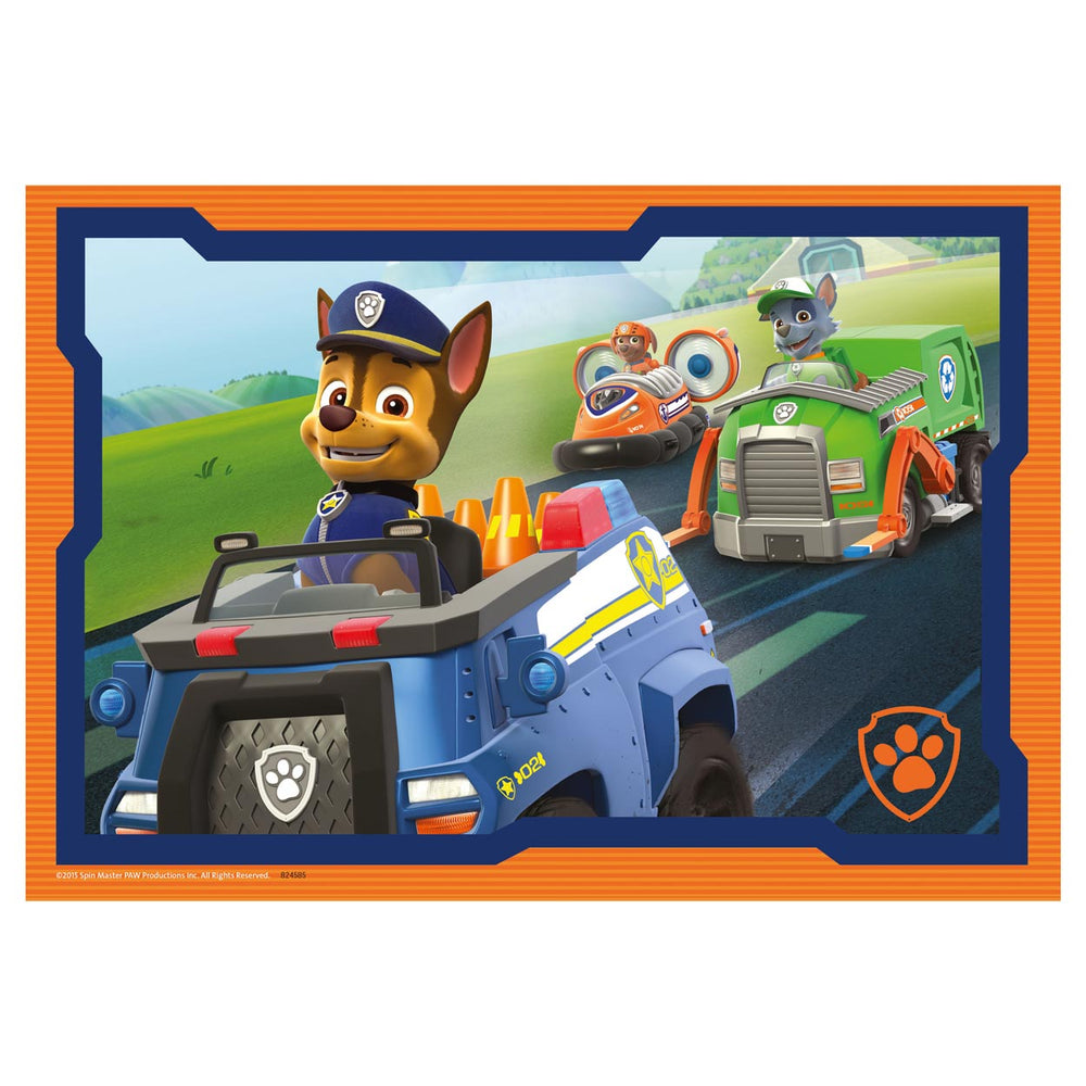 Ravensburger paw patrol in actie - 2 x 12 stukjes - kinderpuzzel
