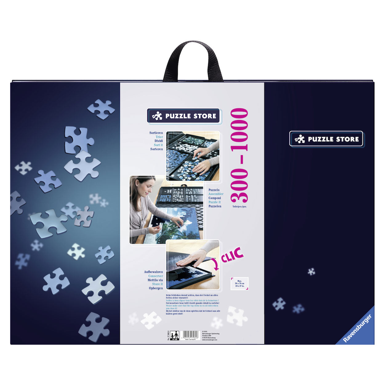 Puzzel Opbergkaart, 300 - 1000st.