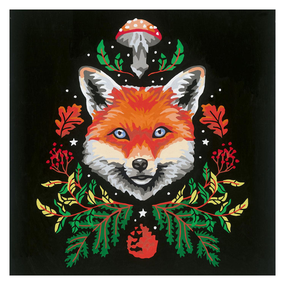 Ravensburger pixie cold edition fox - schilderen op nummer voor volwassenen