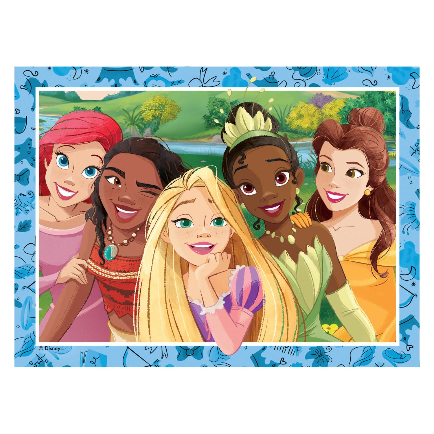 Ravensburger - Puzzels Prinses 4in1
