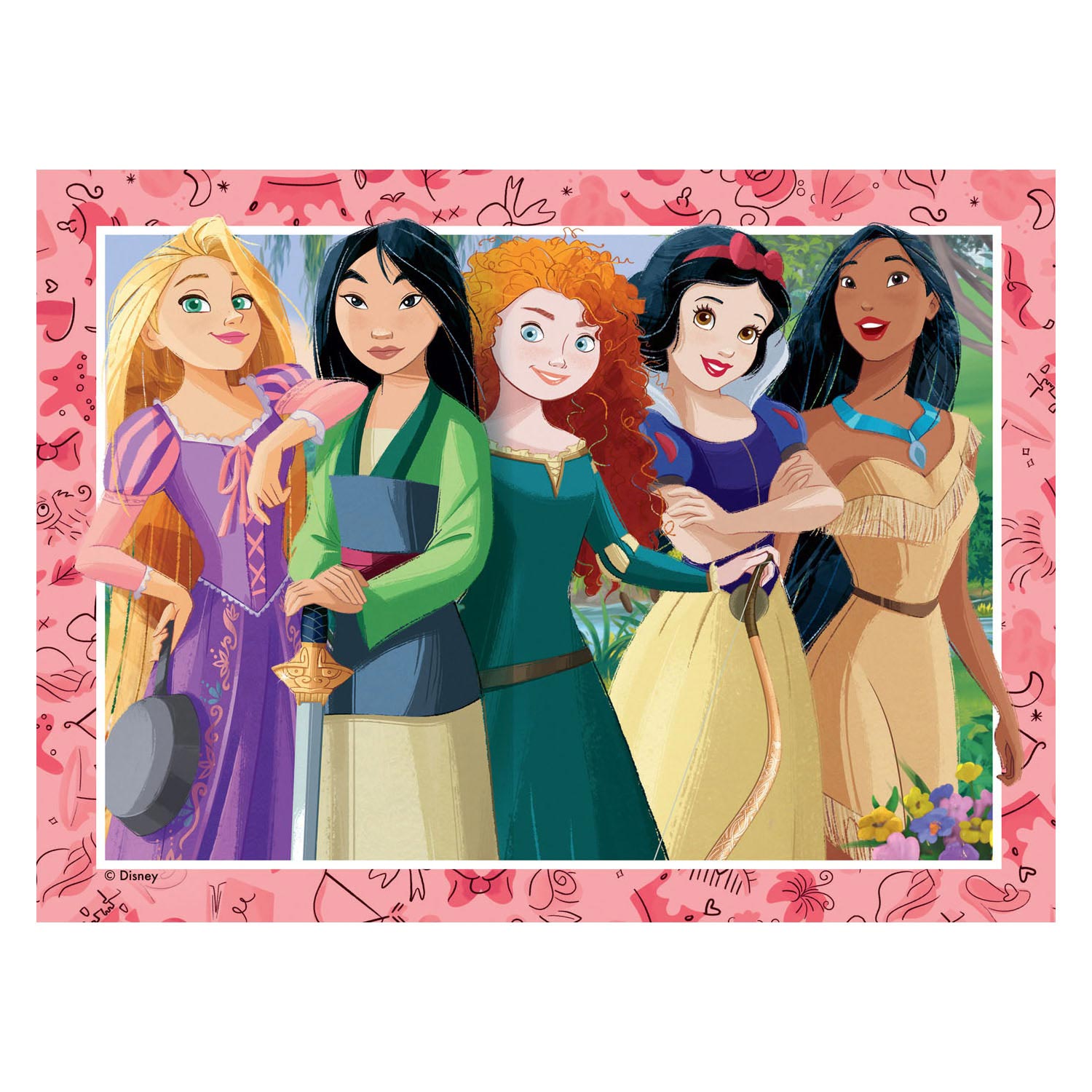 Ravensburger - Puzzels Prinses 4in1
