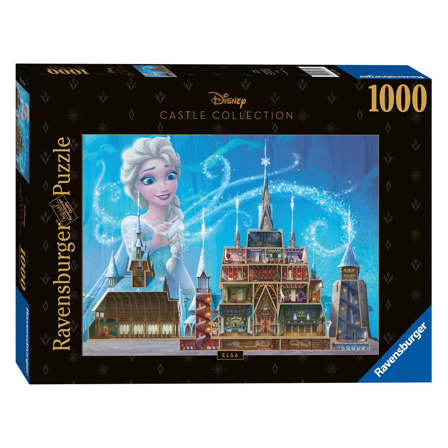Ravensburger Puzzel Disney Kastelen - Elsa, 1000st.