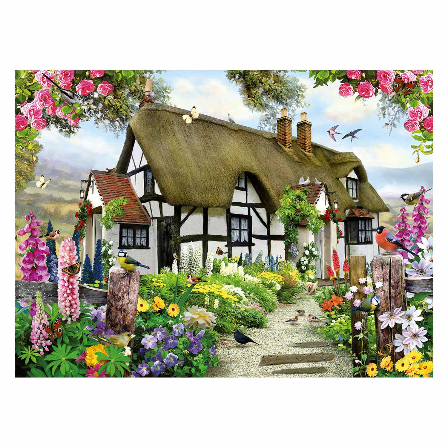 Ravensburger Puzzel Idyllische Cottage, 500st.