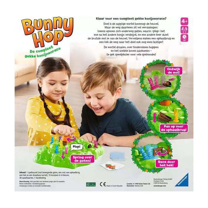 Ravensburger Bunny Hop bordspel