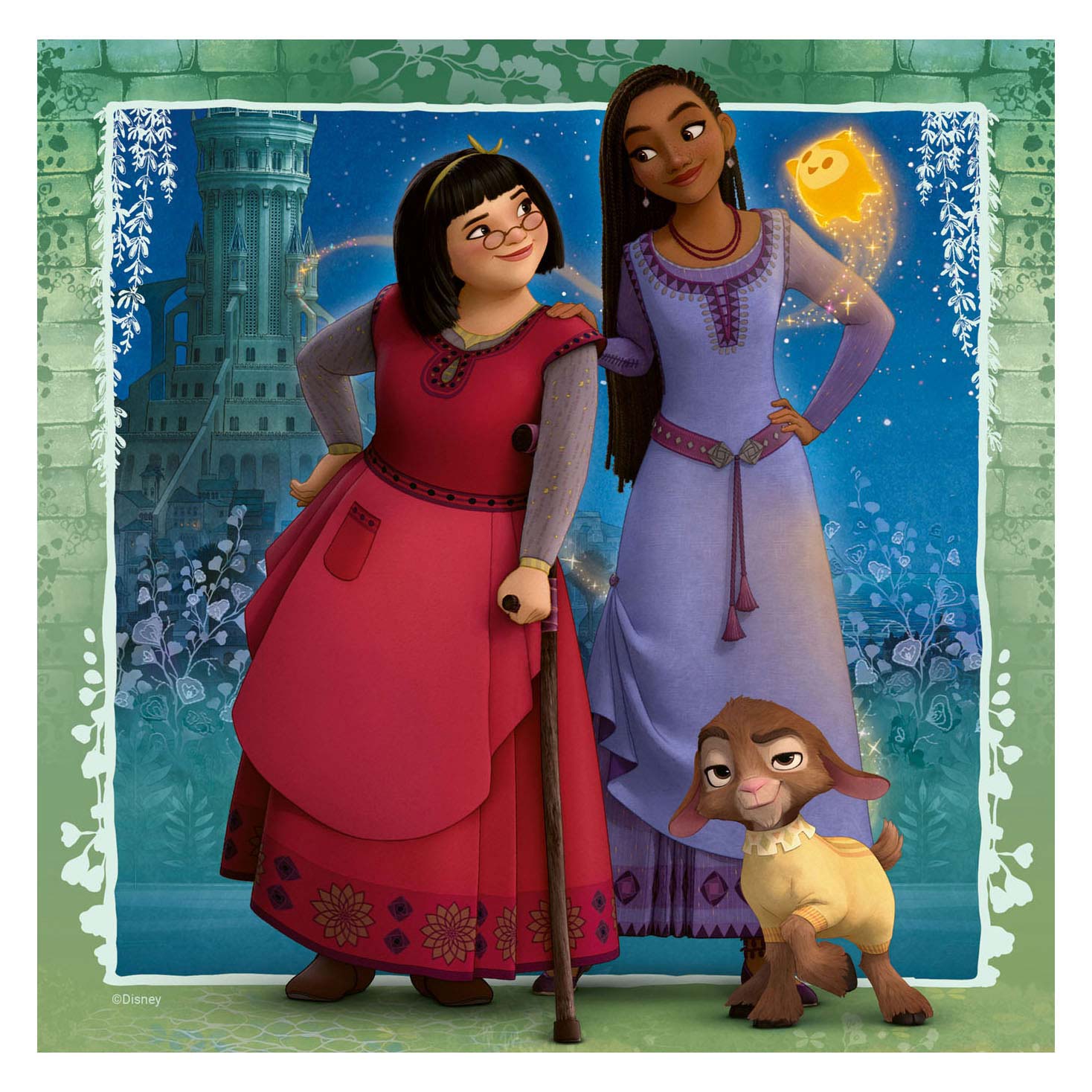 Ravensburger Disney wenslegpuzzel, 3x49st.